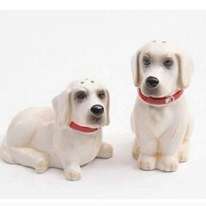 The Pioneer Woman Lucy & Duke Stonewear Salt & Pepper Shaker Set New In Box